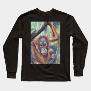 Amin 2 - Project Orangutan, the Exhibition Long Sleeve T-Shirt